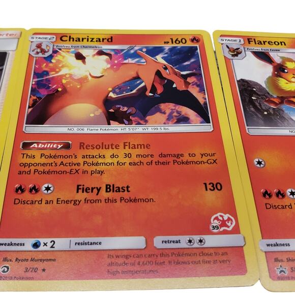 Pokemon Charizard Deck Ready to Play 60 Card Starter Deck Includes Charizard GX - Picture 5 of 8